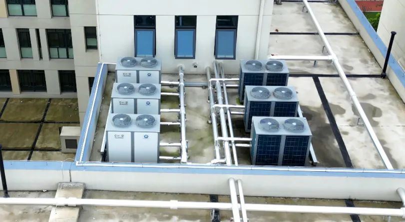 【纽恩泰工程项目案例】绿色温暖节能！打造学校专属热水解决方案！(图4)